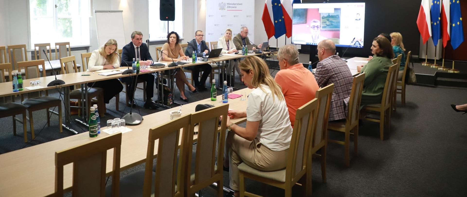 zdjęcie ze spotkania Rady Organizacji Pacjentów