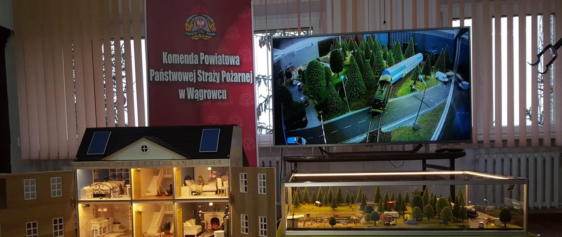 Na zdjęciu widać symulator zagrożeń 