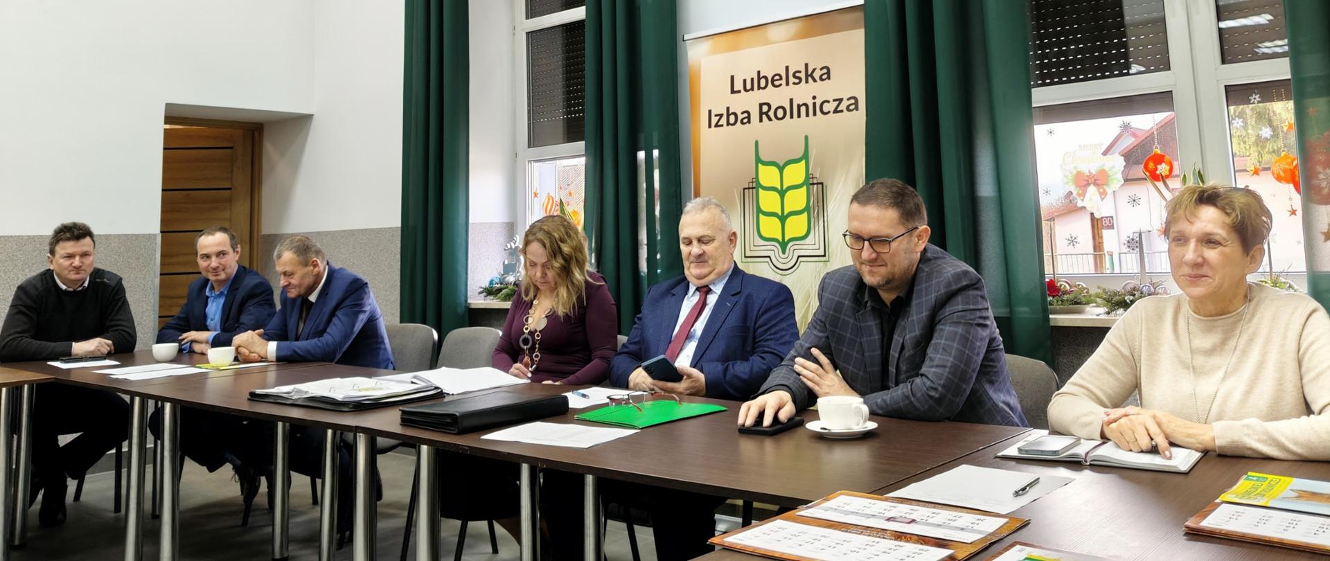 Posiedzenie Rady Powiatu LIR w Strachosławiu