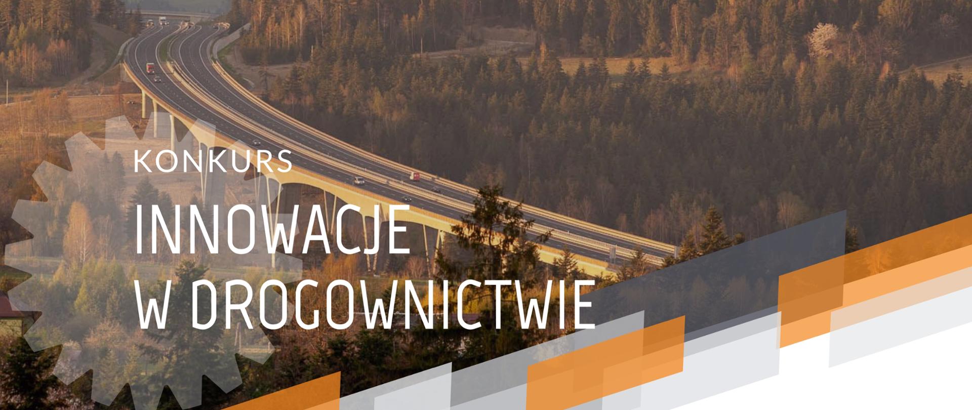 Plakat konkursu "Innowacje w drogownictwie"