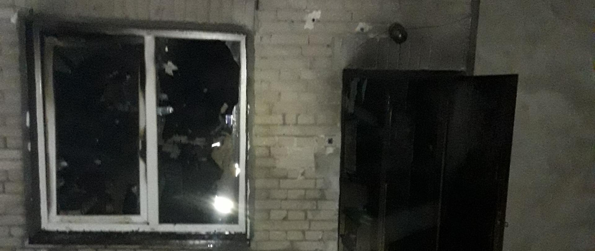 Tragiczny pożar domu w Goniądzu.