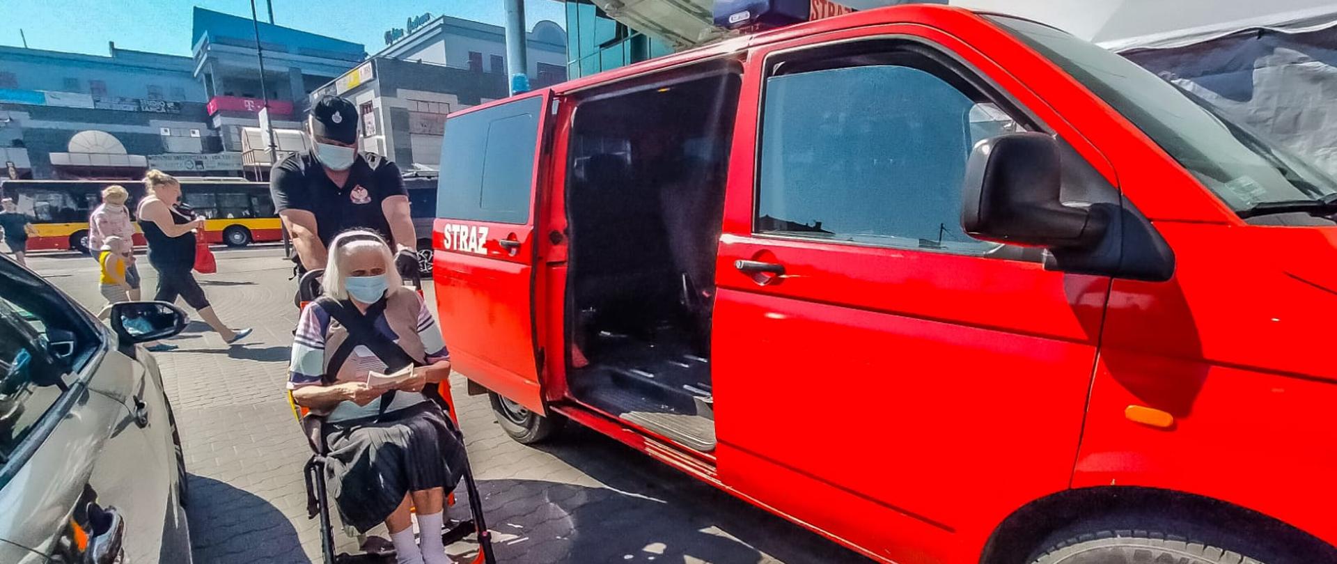 Wsparcie seniorów w zakresie dowozu na szczepienia