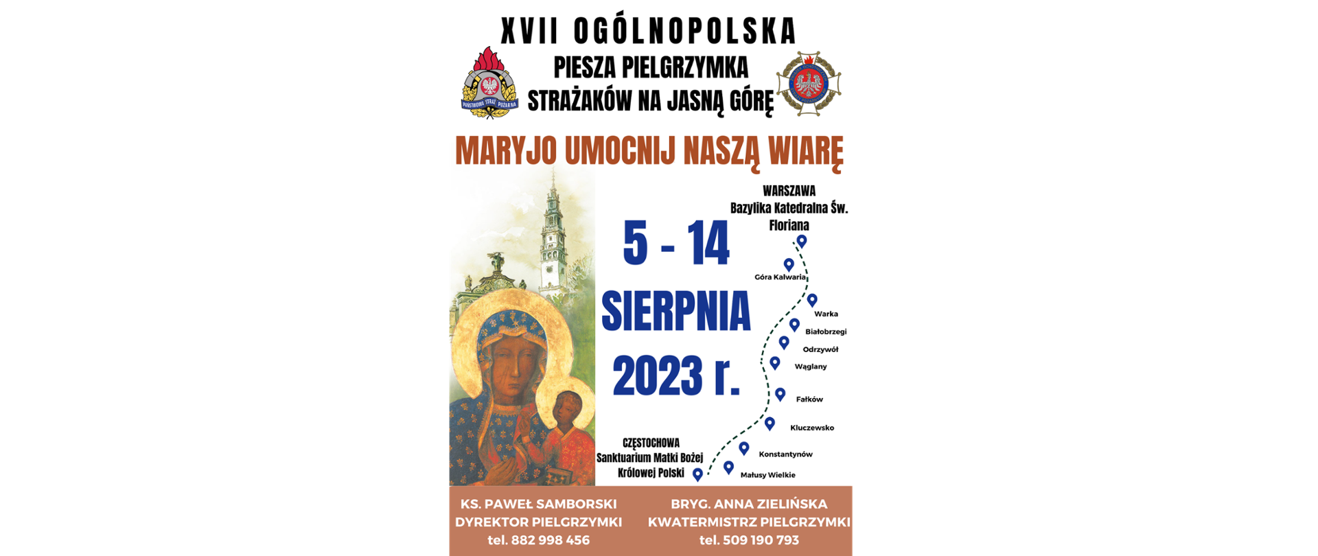 Pielgrzymka - plakat
