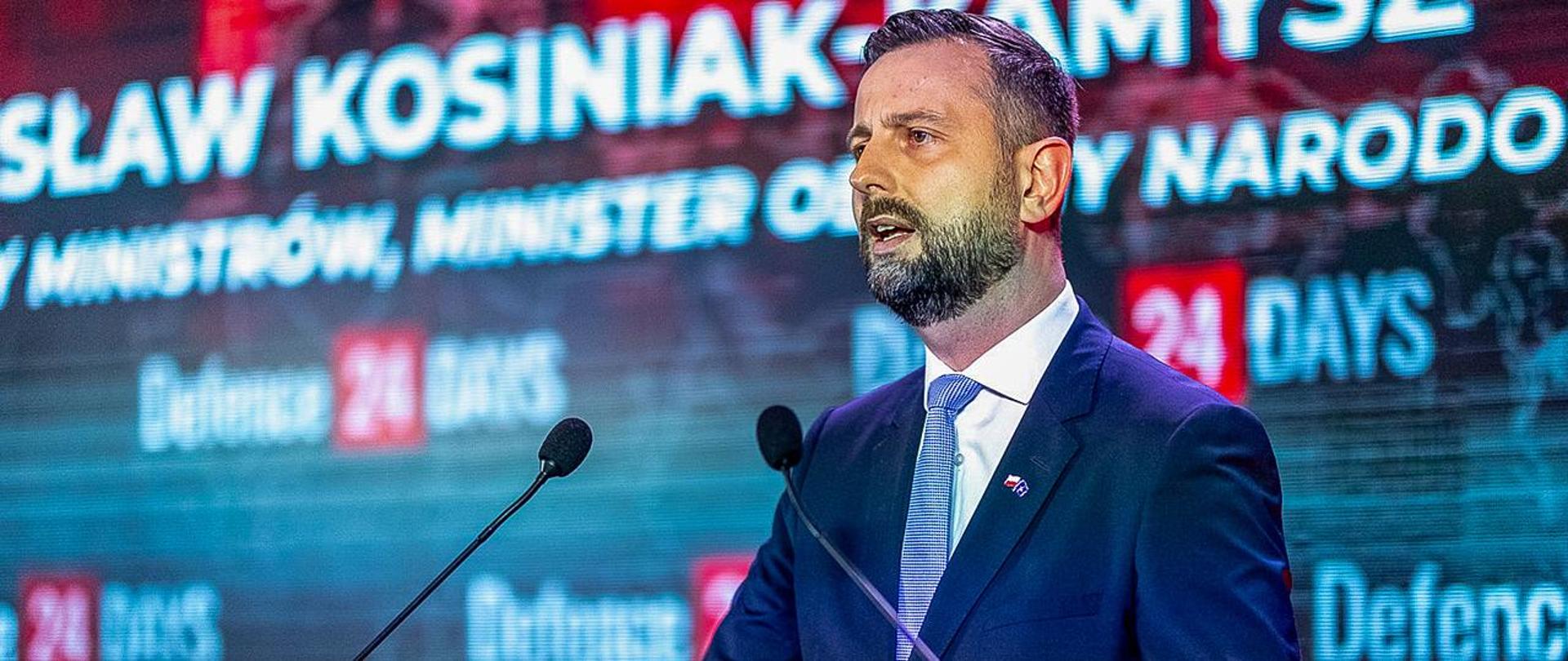 W poniedziałek, 6 maja w Warszawie, na stadionie PGE Narodowy Władysław Kosiniak-Kamysz, wiceprezes Rady Ministrów uczestniczył w otwarciu konferencji branży obronnej Defence24 Day.