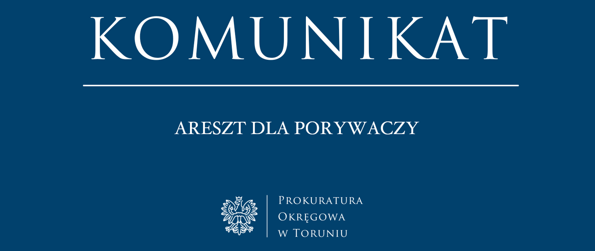 Areszt dla porywaczy