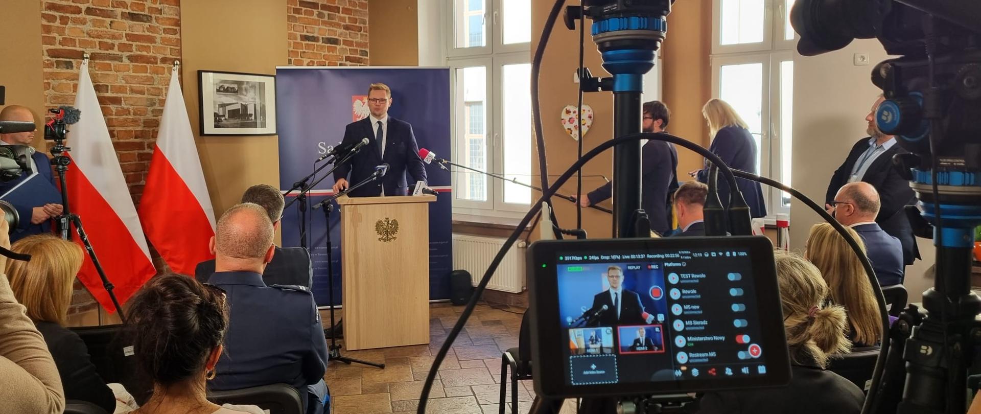 Sekretarz Stanu Michał Woś