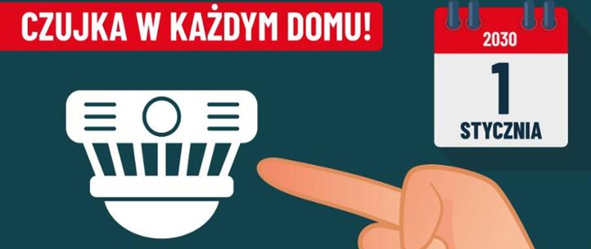 infografika czujka w każdym domu