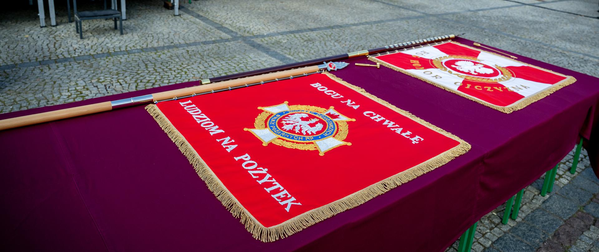 UROCZYSTE NADANIE SZTANDARÓW DLA KP PSP KOŚCIERZYNA ORAZ OSP KOŚCIERZYNA