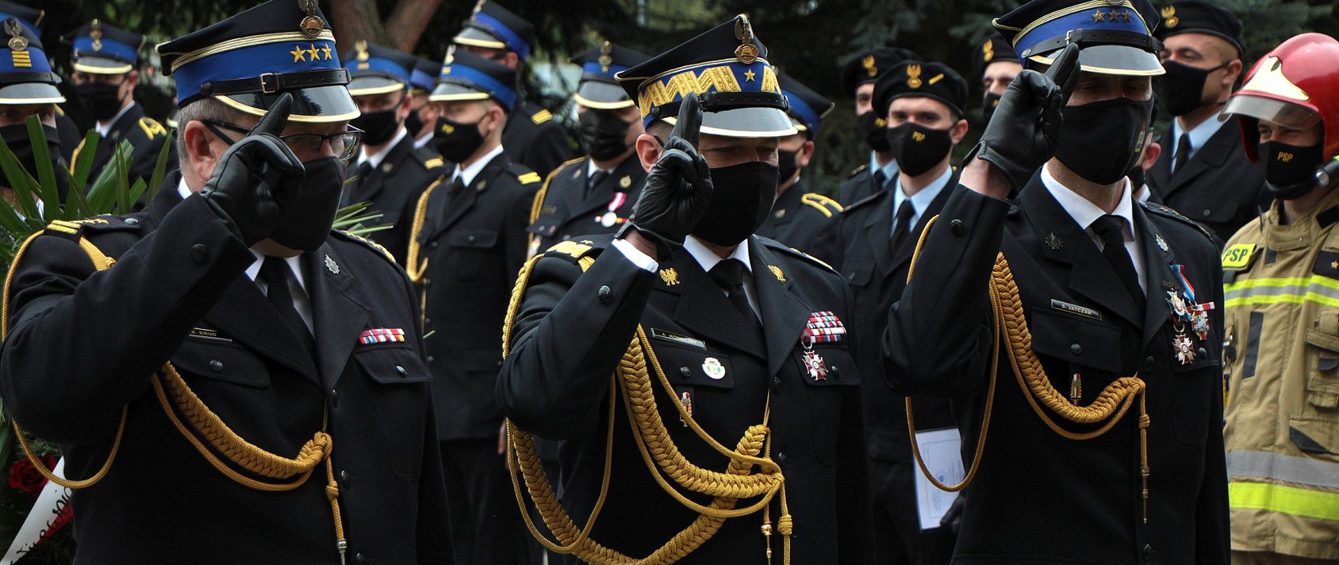 Uroczysty Apel z okazji Dnia Strażaka w Polkowicach 2021 r.