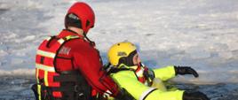 Ćwiczenia z zakresu ratownictwa wodno-lodowego