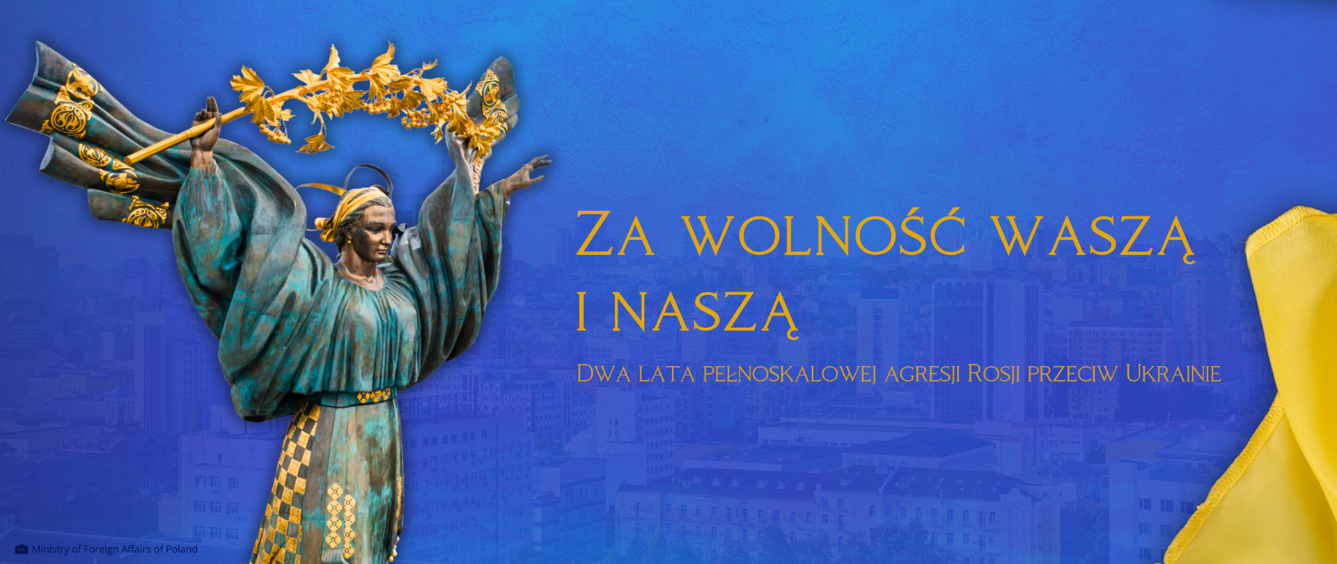 Dwa lata pełnoskalowej agresji Rosji przeciw Ukrainie