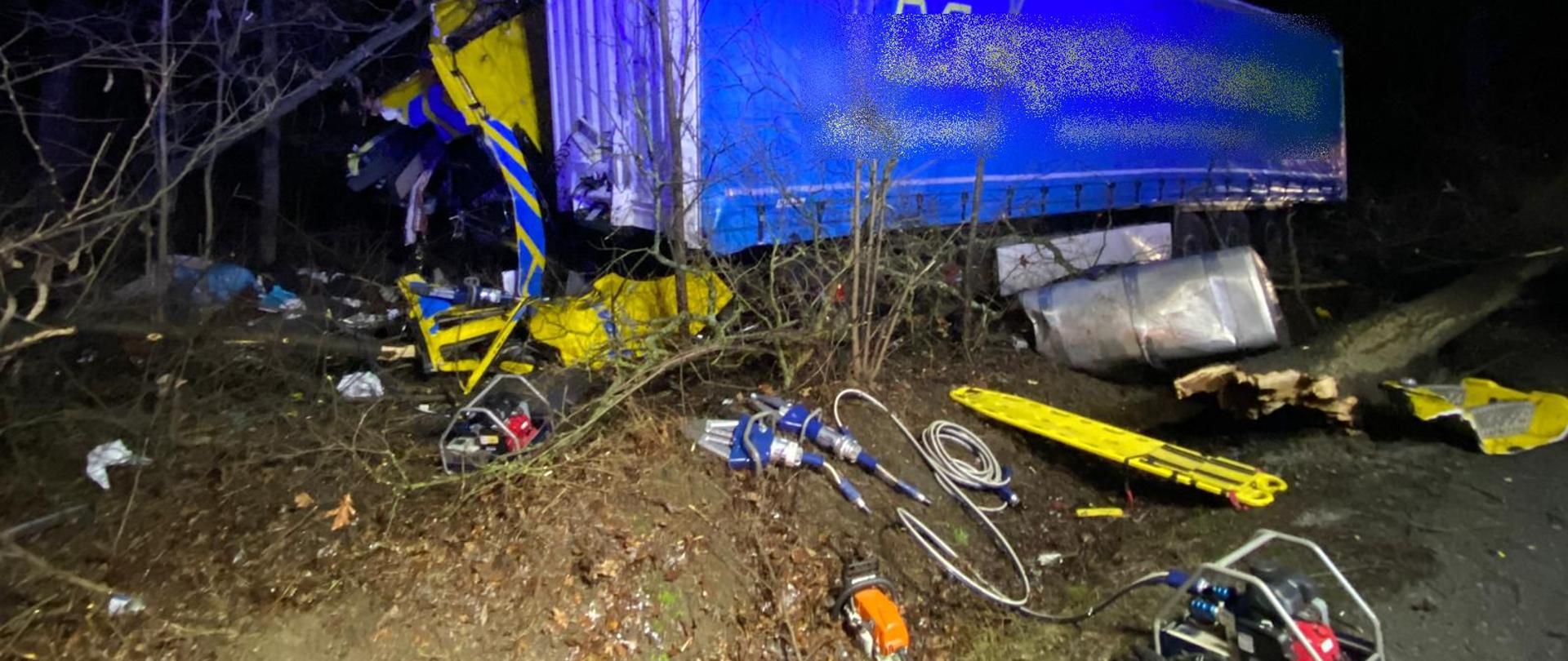 Tragiczny wypadek na DK92