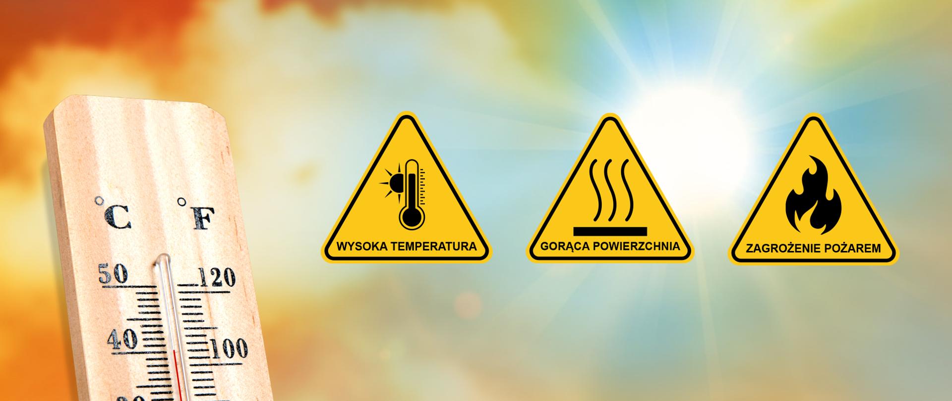 komunikat o upałach