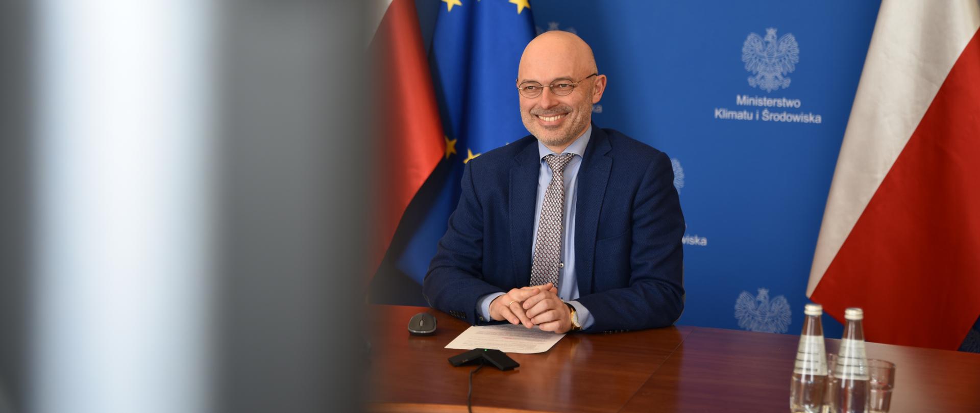 Minister Klimatu i Środowiska Michał Kurtyka