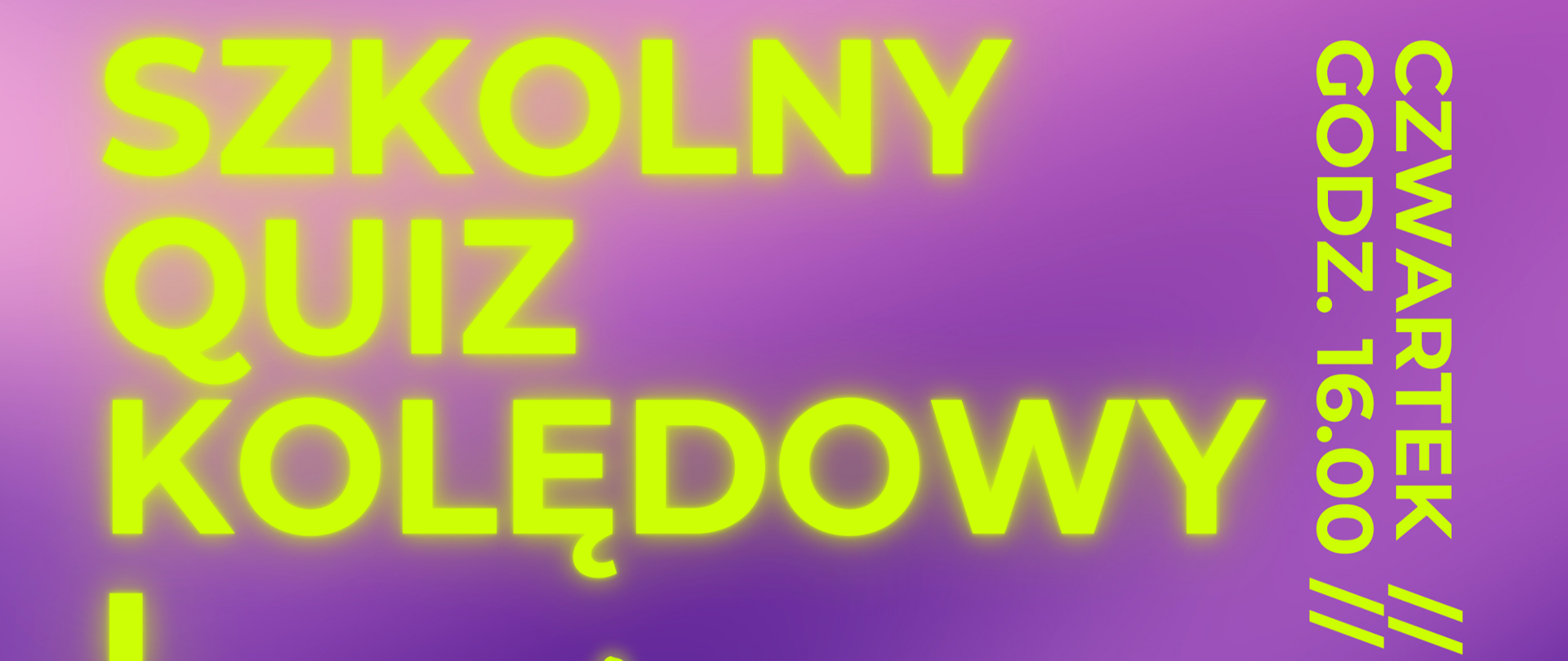 Szkolny quiz kolędowy