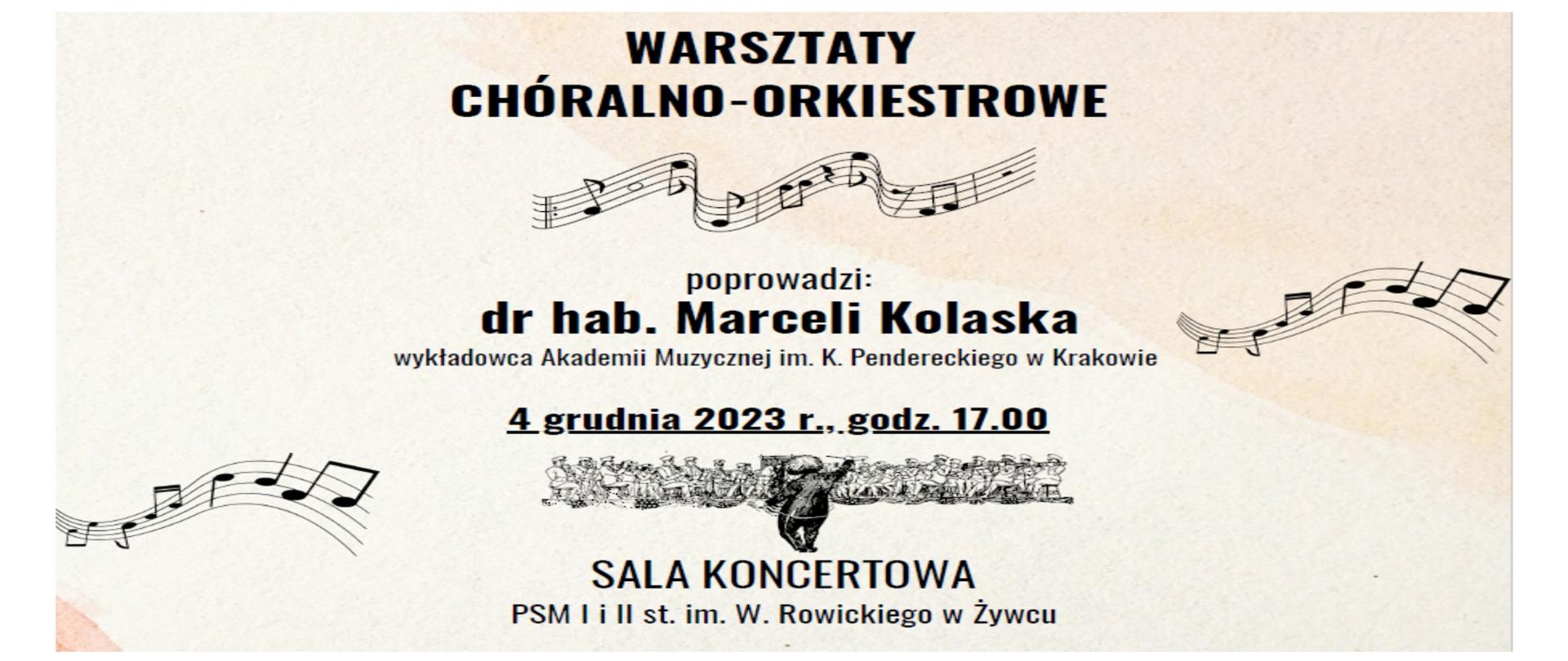 Warsztaty chóralno-orkiestrowe