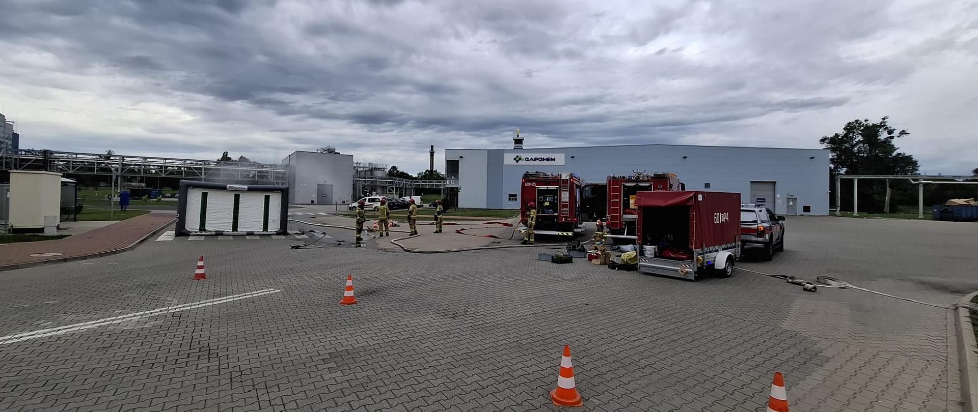 Ćwiczenia na obiekcie Capchem Śrem