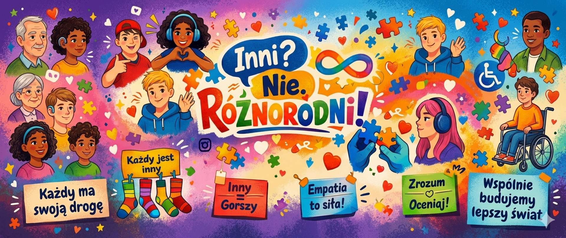 Inni? NIe, różnorodni.