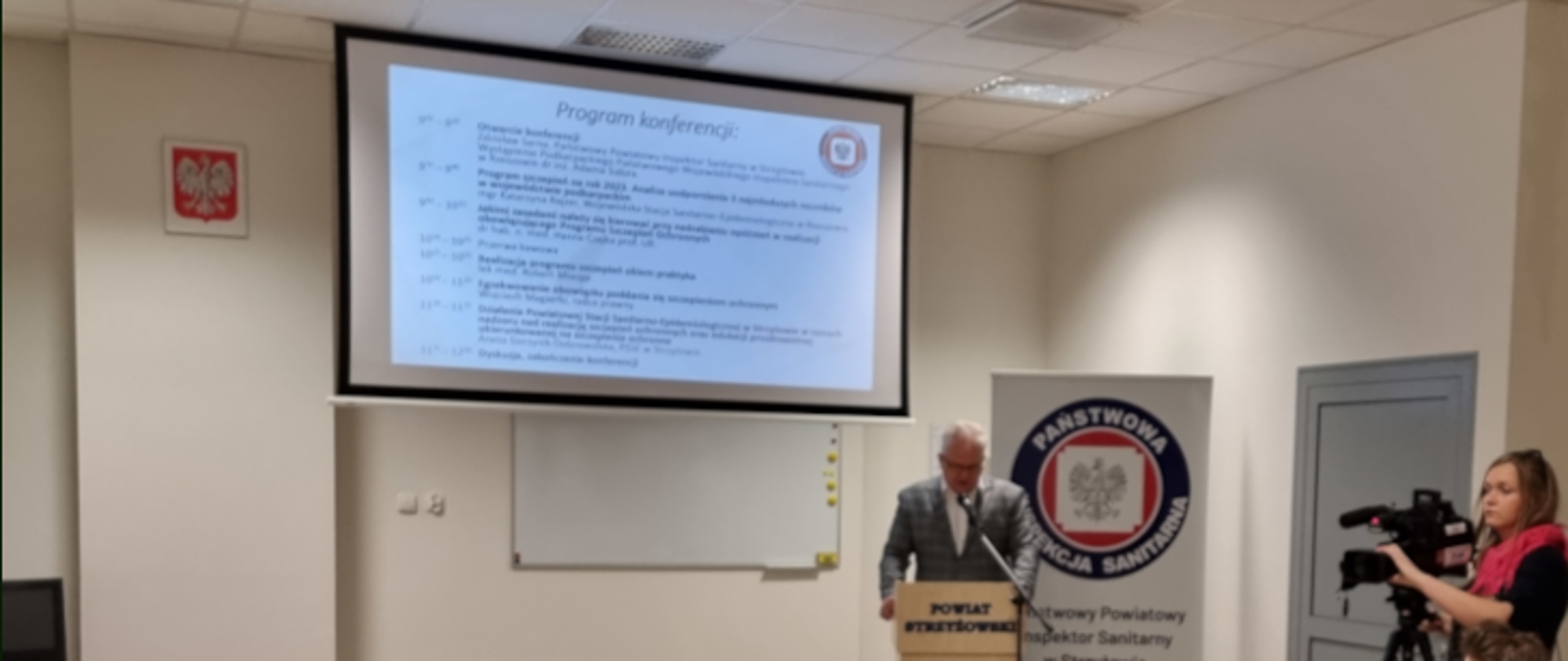 Konferencja pt. ,,Szczepienia ochronne- zdrowie, odpowiedzialność, bezpieczeństwo” 