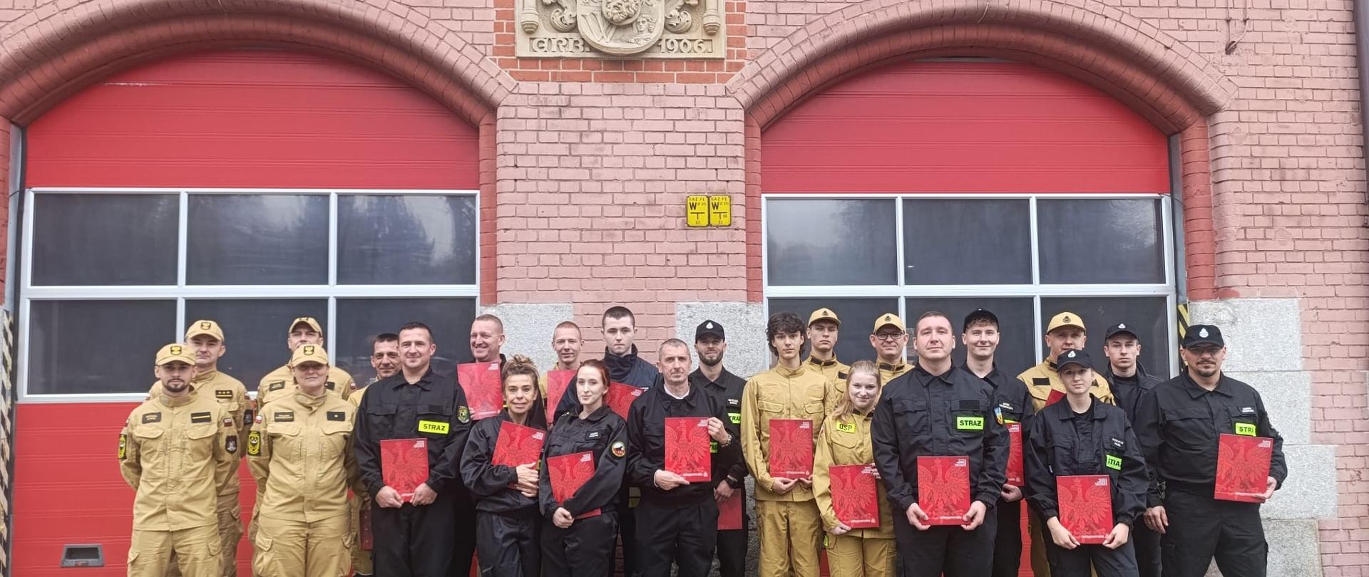 Egzamin kończący kurs podstawowy osp