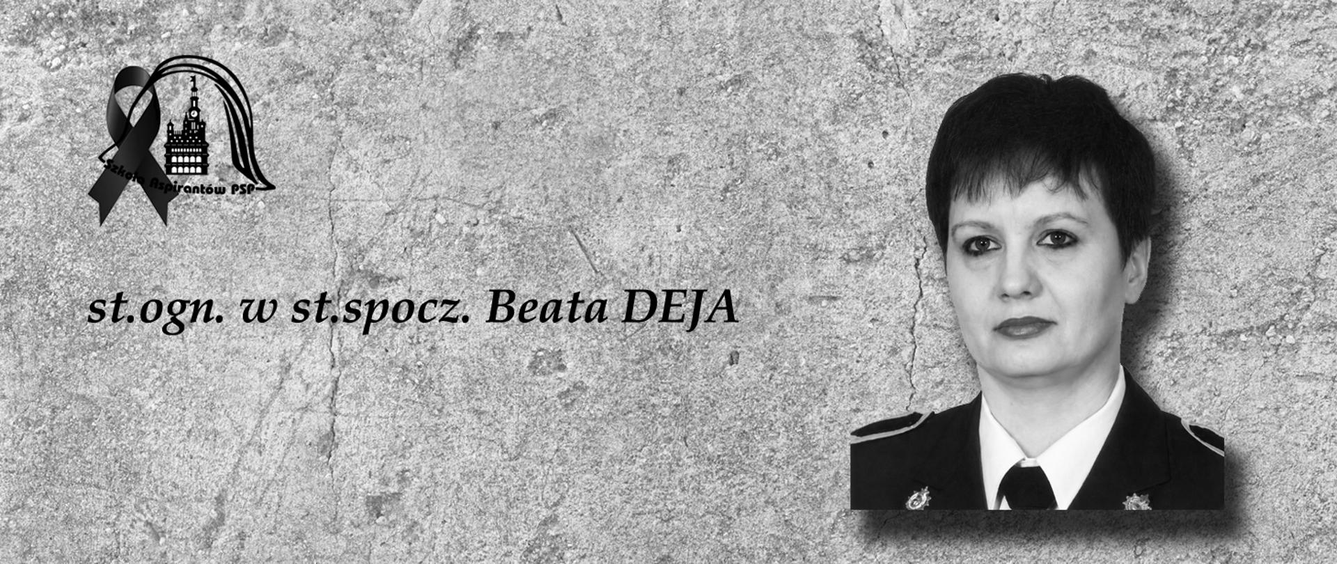 st.ogn. w st.spocz. Beata DEJA