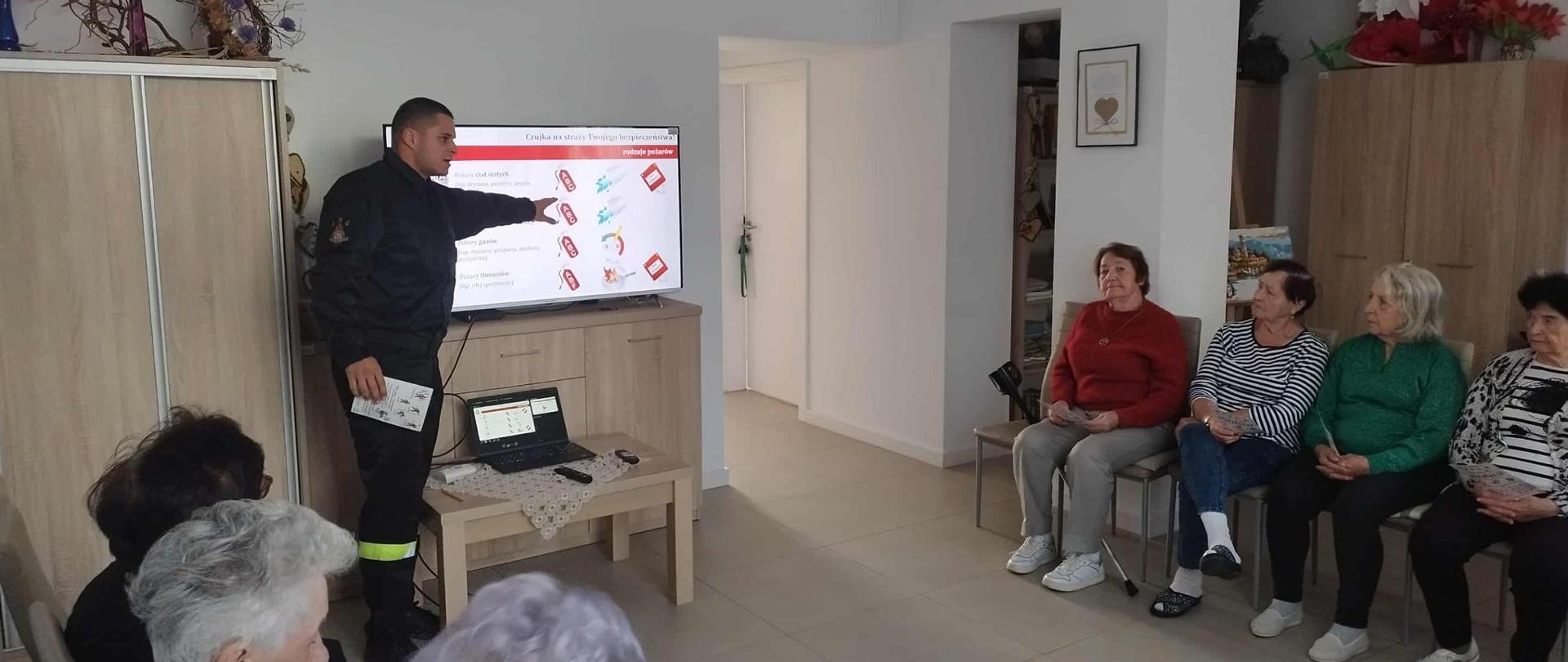 Prelekcja w Dziennym Domu Pobytu Senior + w Sandomierzu