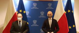 Minister Vrtovec i Minister Michał Kurtyka