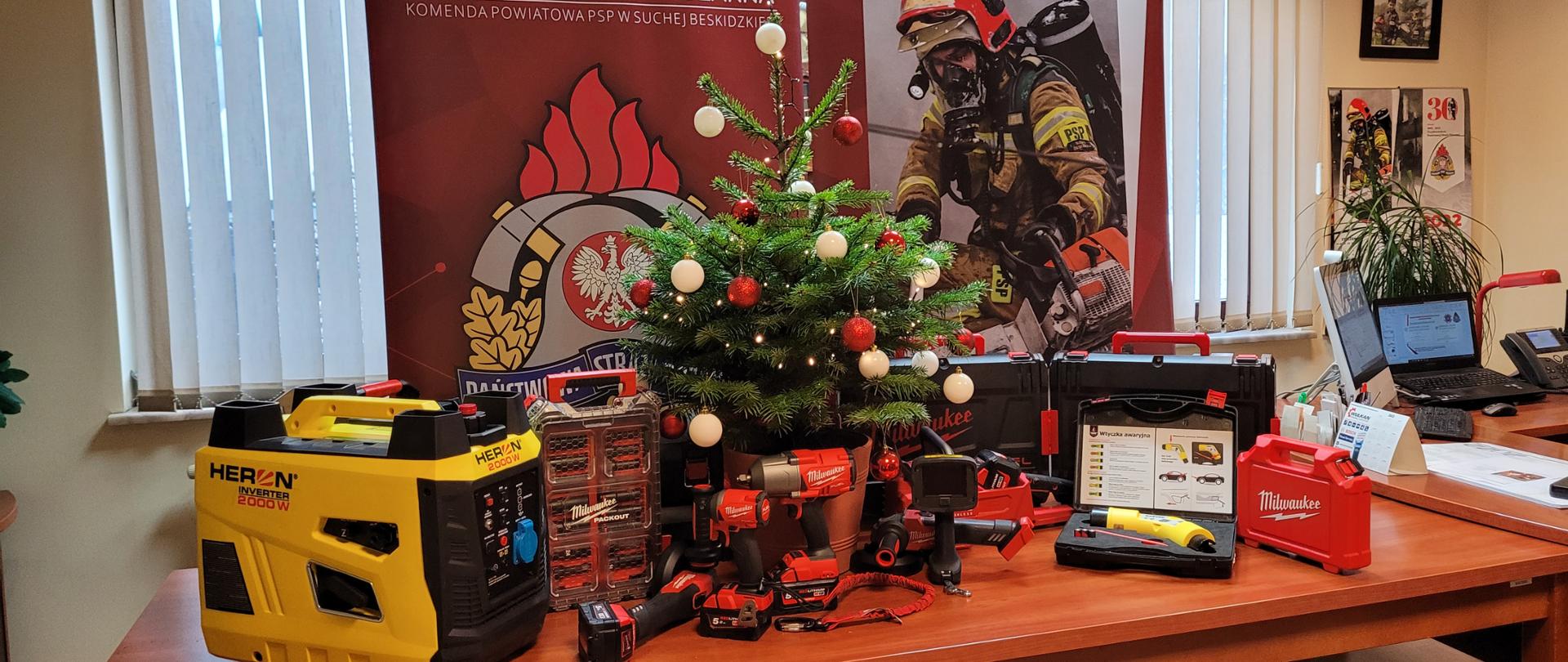 Sprzęt pozyskany fundusz wsparcia PSP i WFOŚiGW