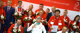 Sportowcy XII Zimowych Igrzysk Paraolimpijskich w Pjongczangu powrócili do kraju