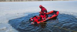 Ćwiczenia z ratownictwa lodowego