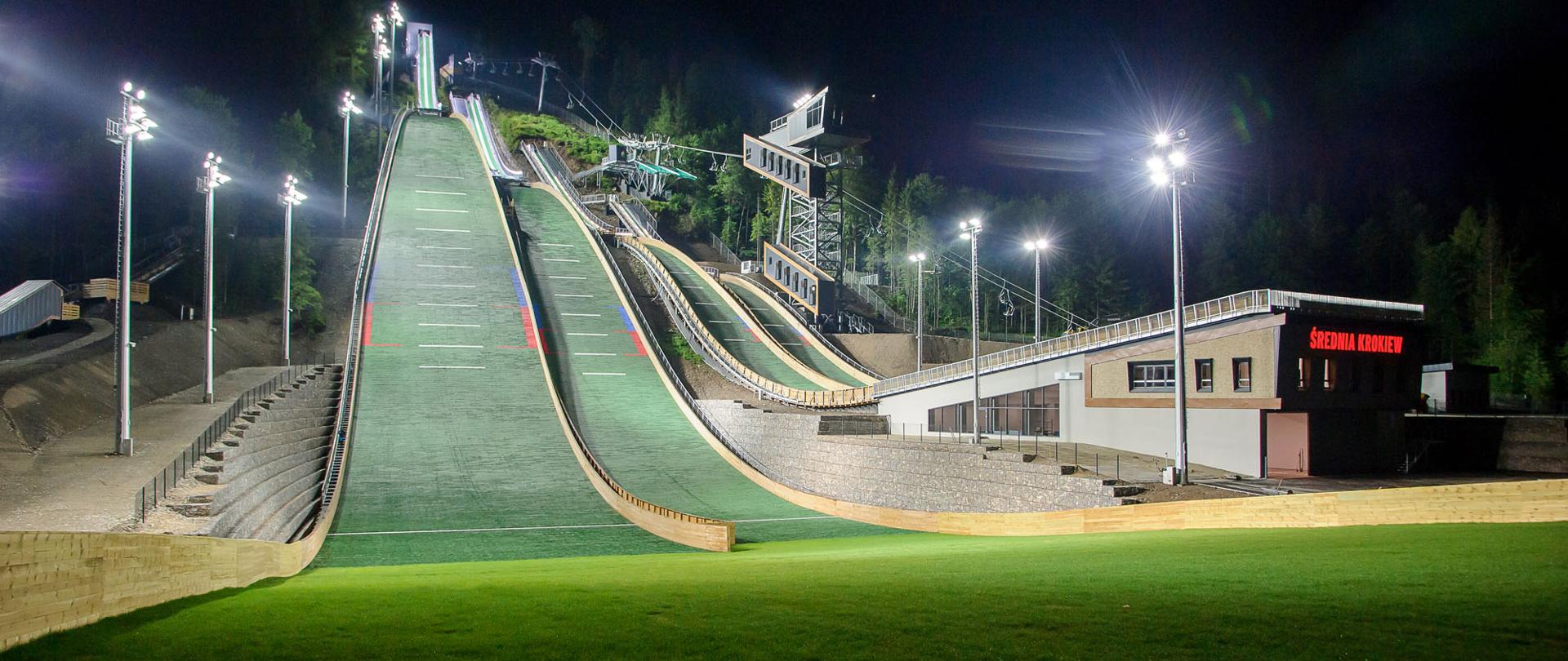 Kompleks skoczni Średniej Krokwi oficjalnie otwarty! , fot Centralny Ośrodek Sportu 