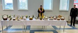 Święcenie pokarmów w KP PSP w Wąbrzeźnie