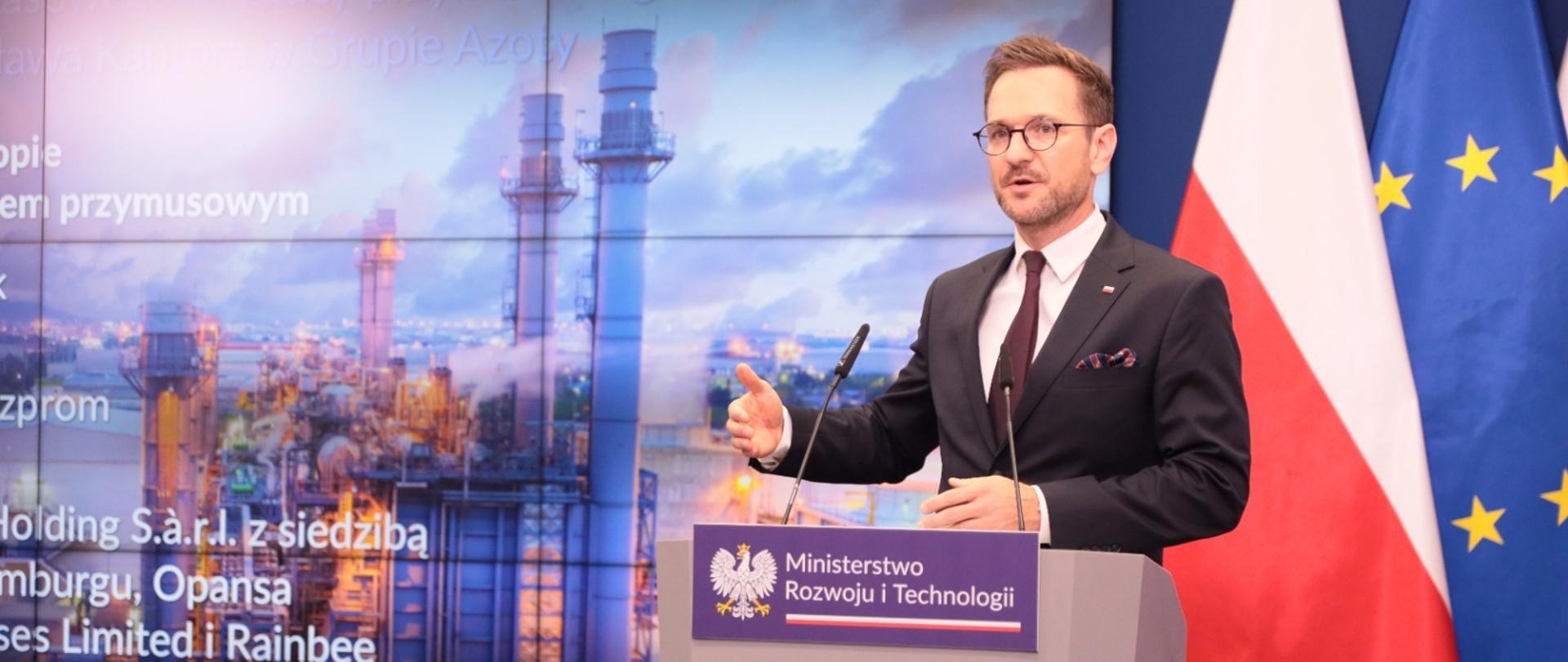 Konferencja ministra Waldemara Budy.