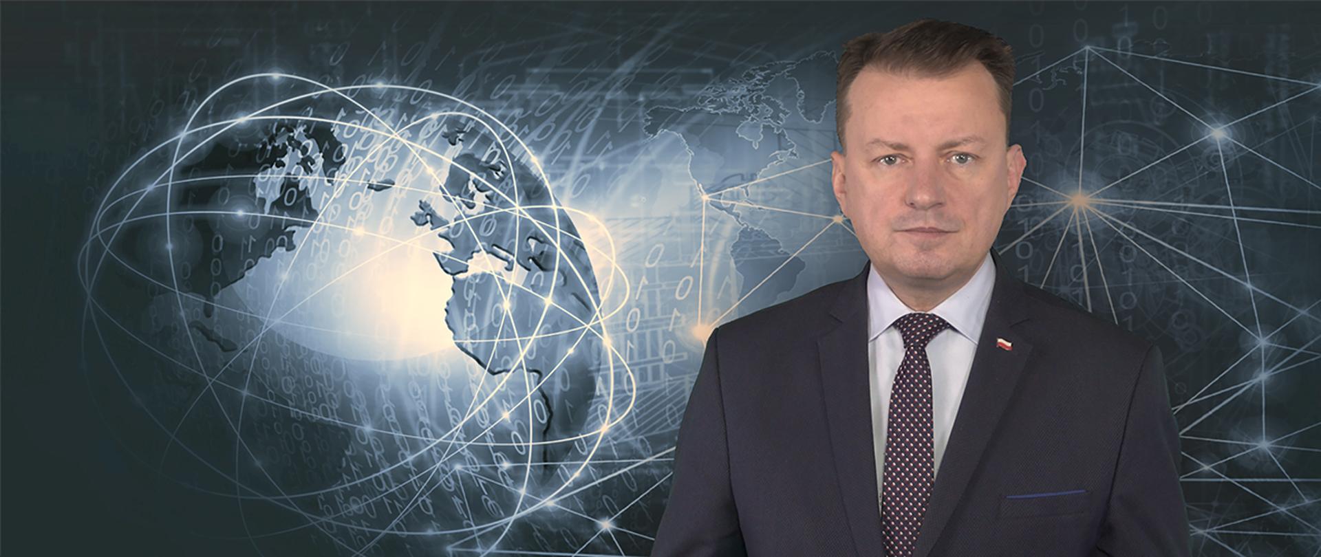 minister Mariusz Błaszczak podczas inauguracji ECSC