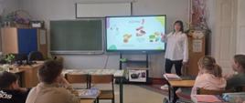„Talerz zdrowego żywienia” – zajęcia w Szkole Podstawowej w Koźminku