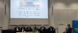 GGK Andrzej Żylis podczas debaty na II Kongresie Geoinformacyjnym