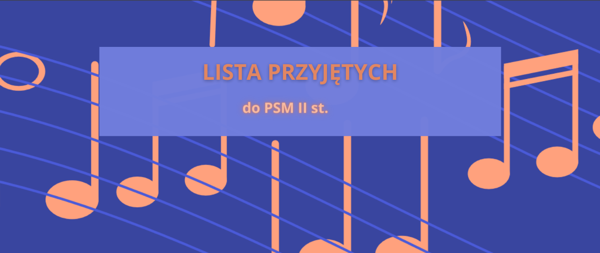 Lista przyjętych II st.
