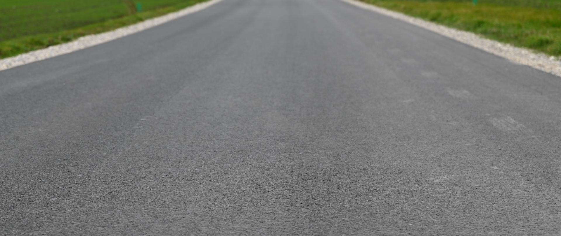 Nawierzchnia nowej drogi