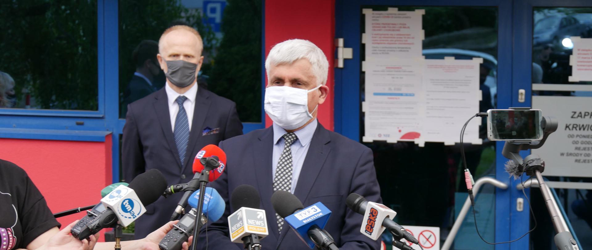 Konferencja dotycząca uruchomienia laboratorium w Łomży