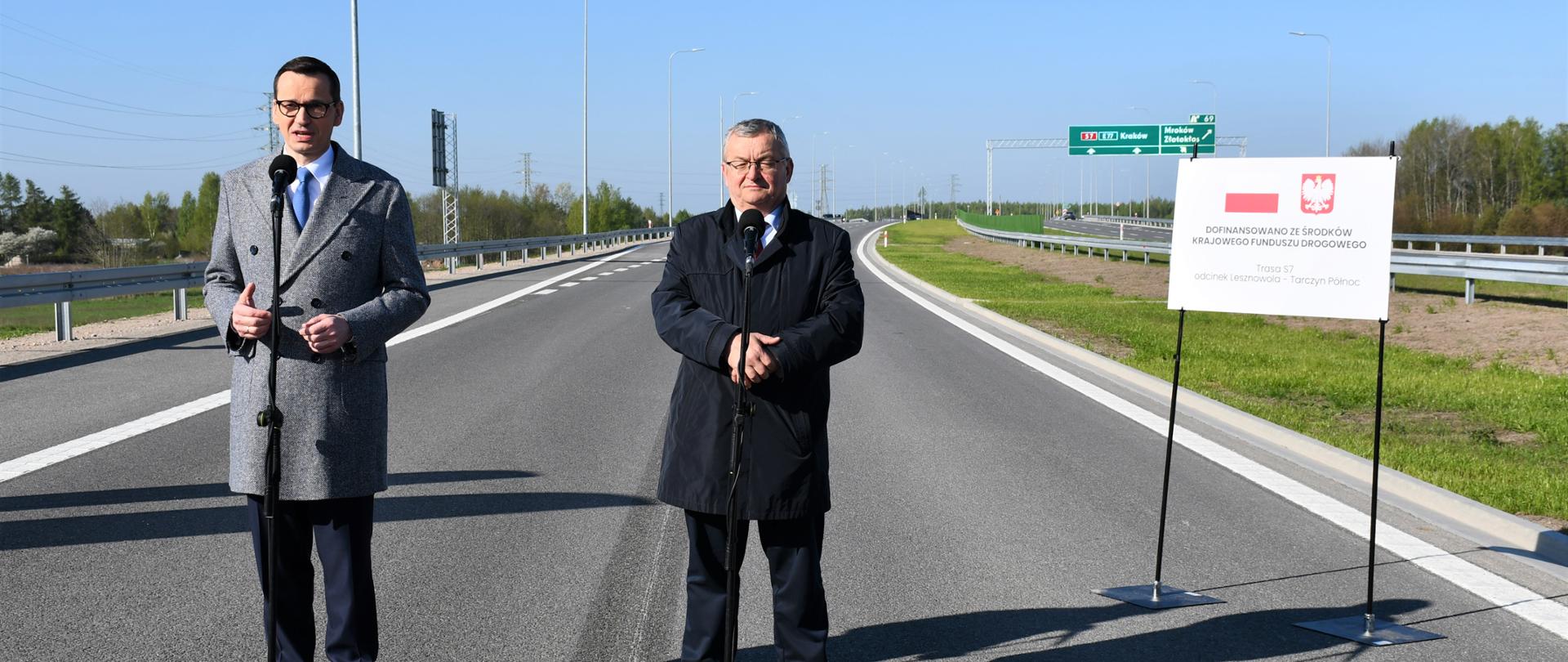 Otwarcie drogi ekspresowej S7 na odcinku Lesznowola – Tarczyn Północ