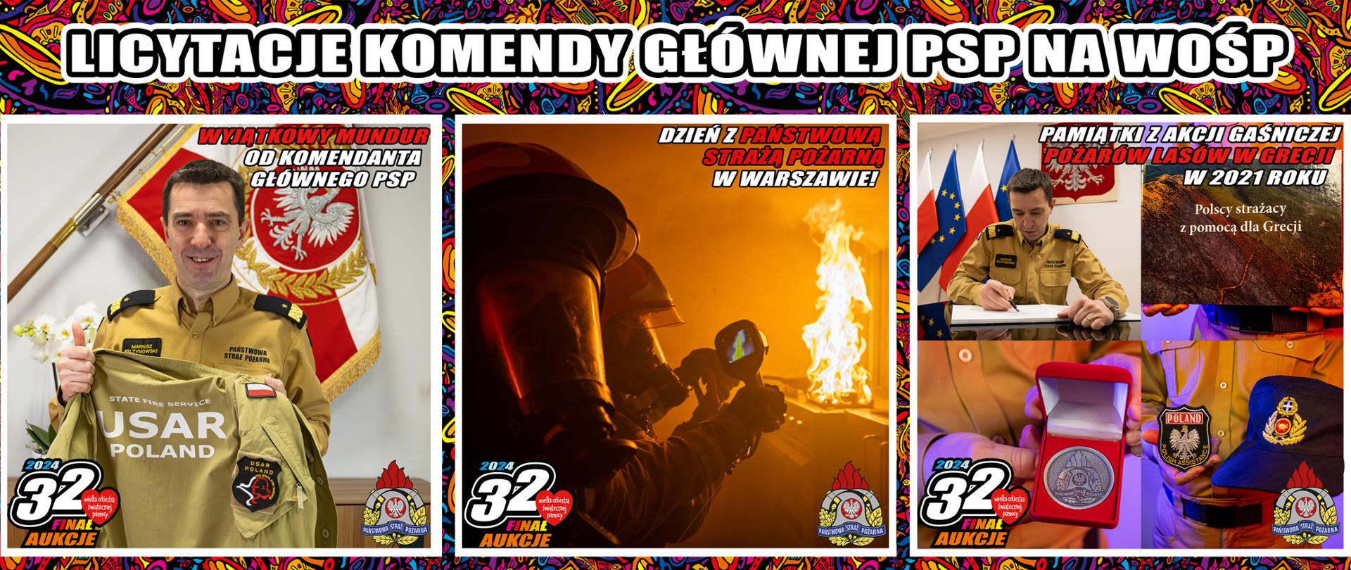 Licytacje KG PSP NA WOŚP