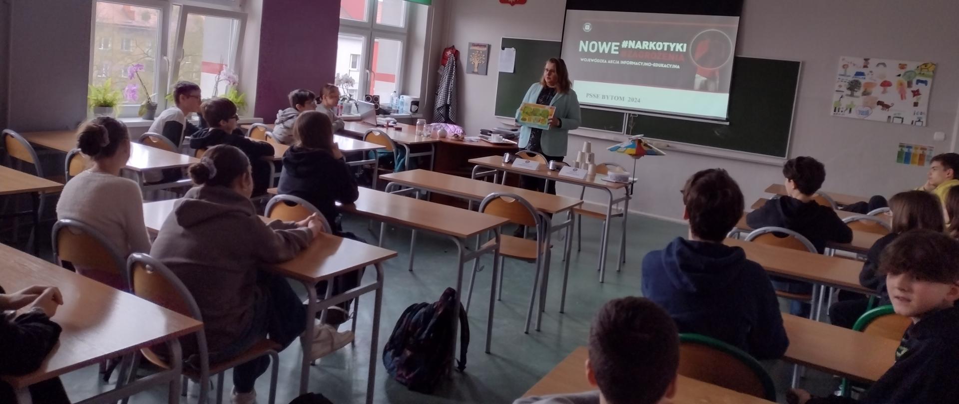 Zajęcia edukacyjne dla uczniów w Szkole Podstawowej nr 23 w Bytomiu