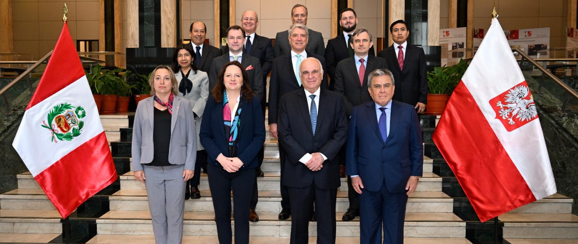 Podsekretarz Stanu Anna Radwan-Röhrenschef wzięła udział w konsultacjach politycznych w Peru