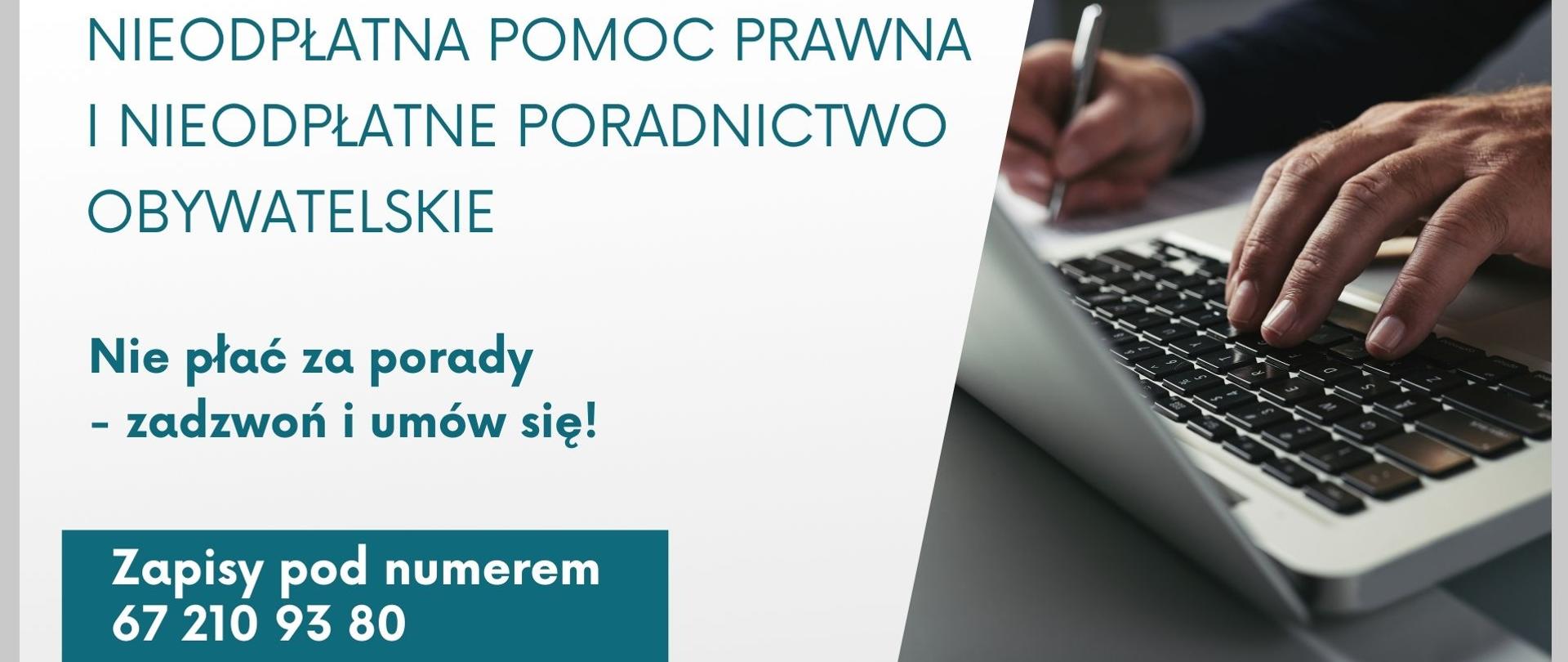 Nieodpłatna pomoc prawna, poradnictwo obywatelskie, mediacje w powiecie pilskim