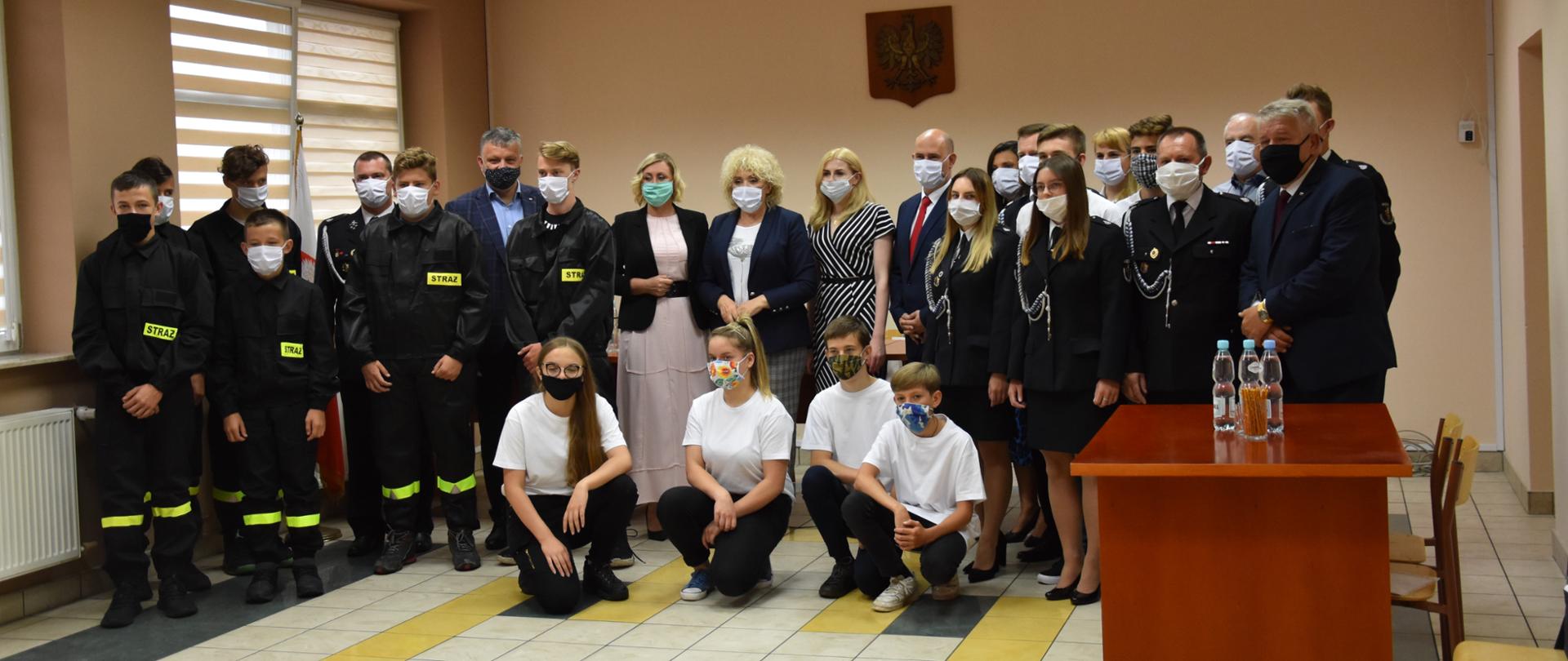 Wyróżnione jednostki strażackie OSP z gminy Garwolin. 