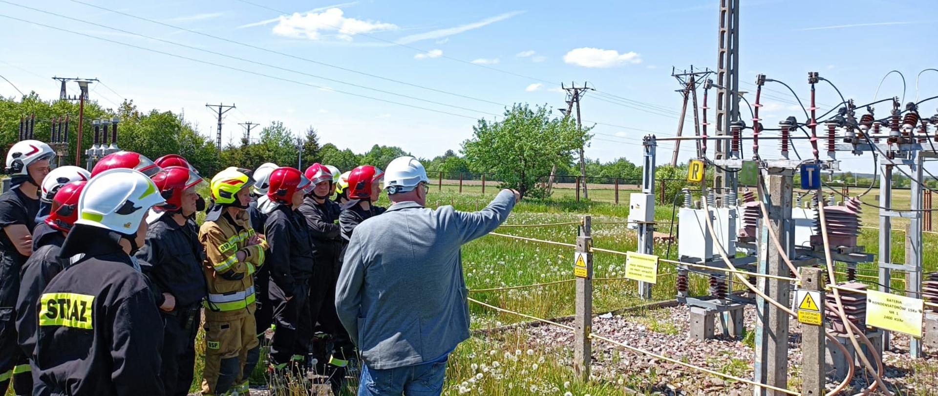 Szkolenie z działań w obrębie infrastruktury energetycznej w Sokółce i Dąbrowie Białostockiej.