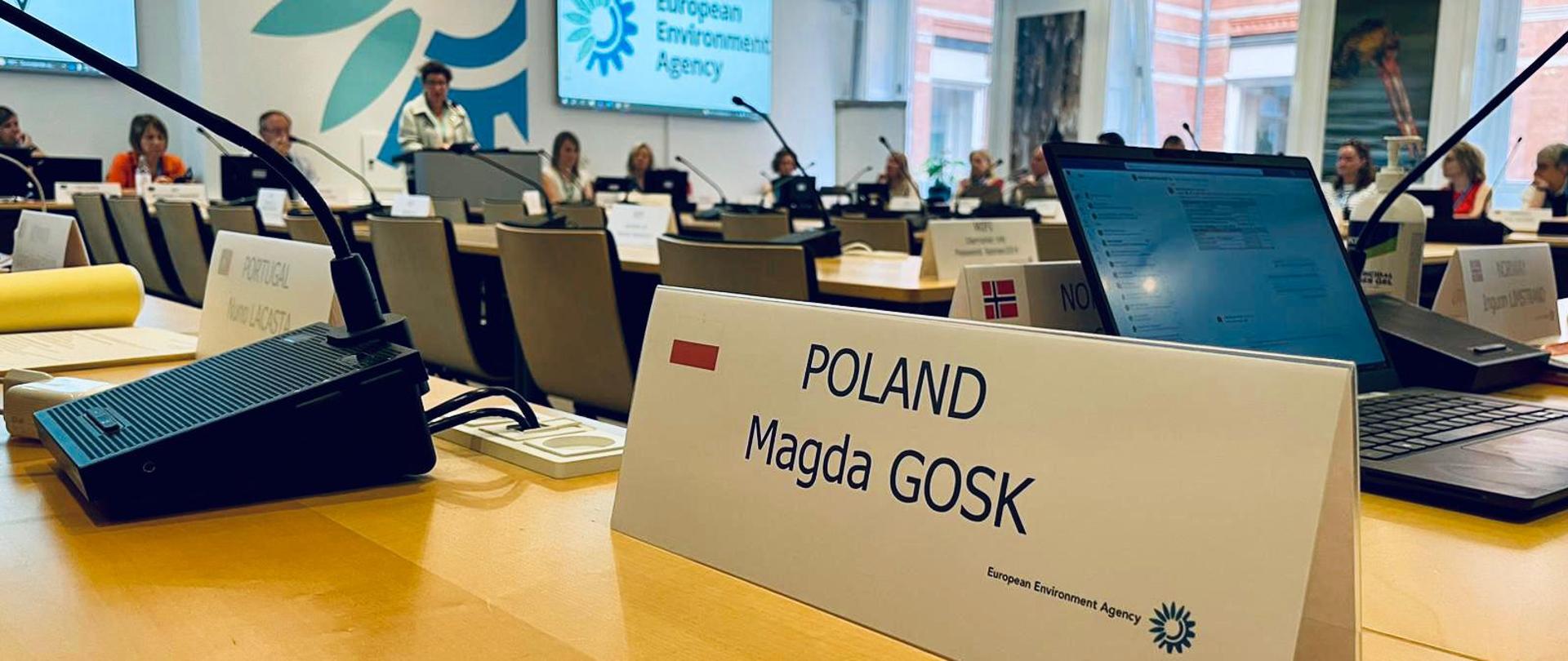 Magda Gosk wiceprzewodniczącą zarządu Europejskiej Agencji Środowiska