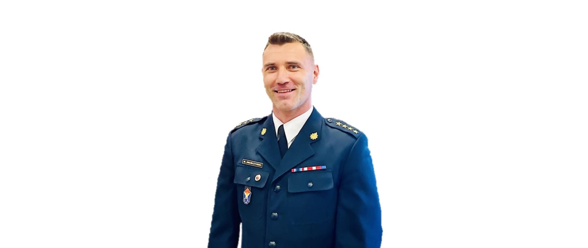 Zdjęcie z-cy Komendanta PSP w Złotoryi