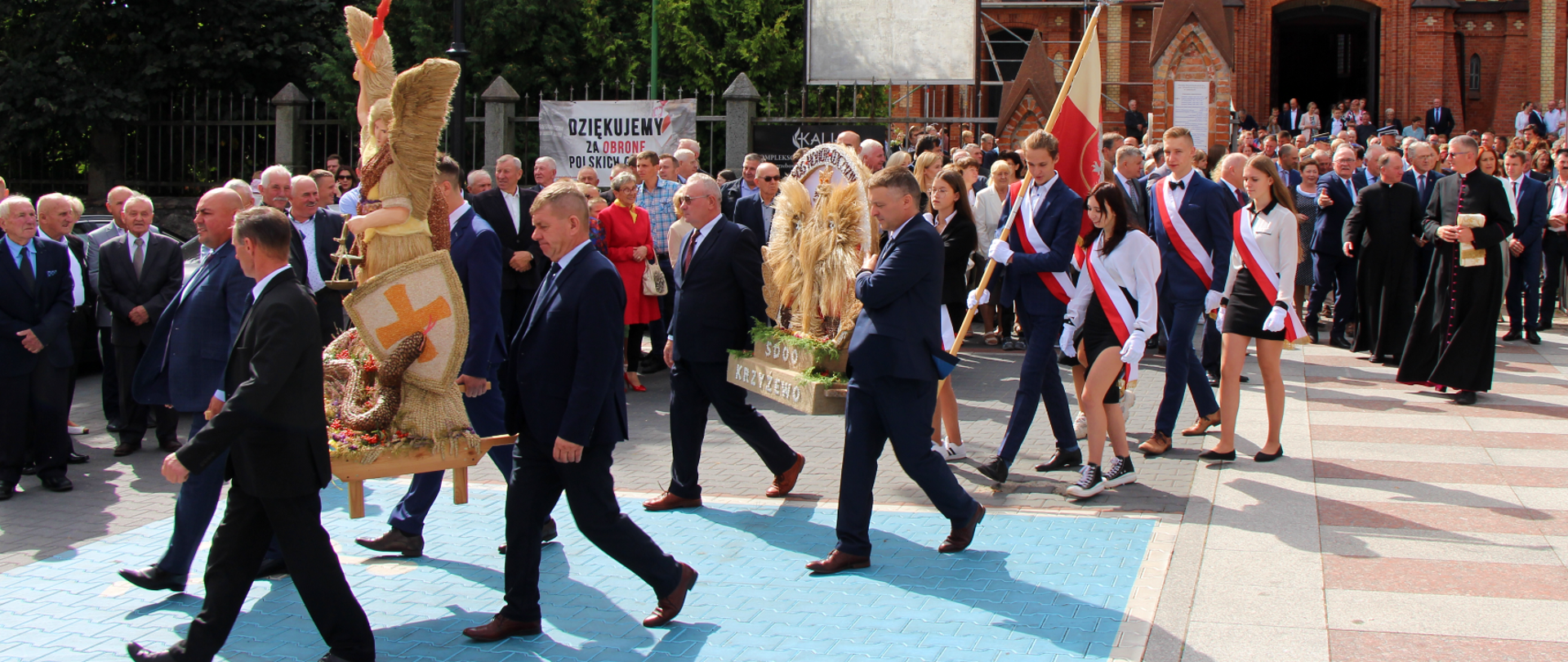 Dożynki w Sokołach i otwarcie Centrum Wystawienniczo-Targowego