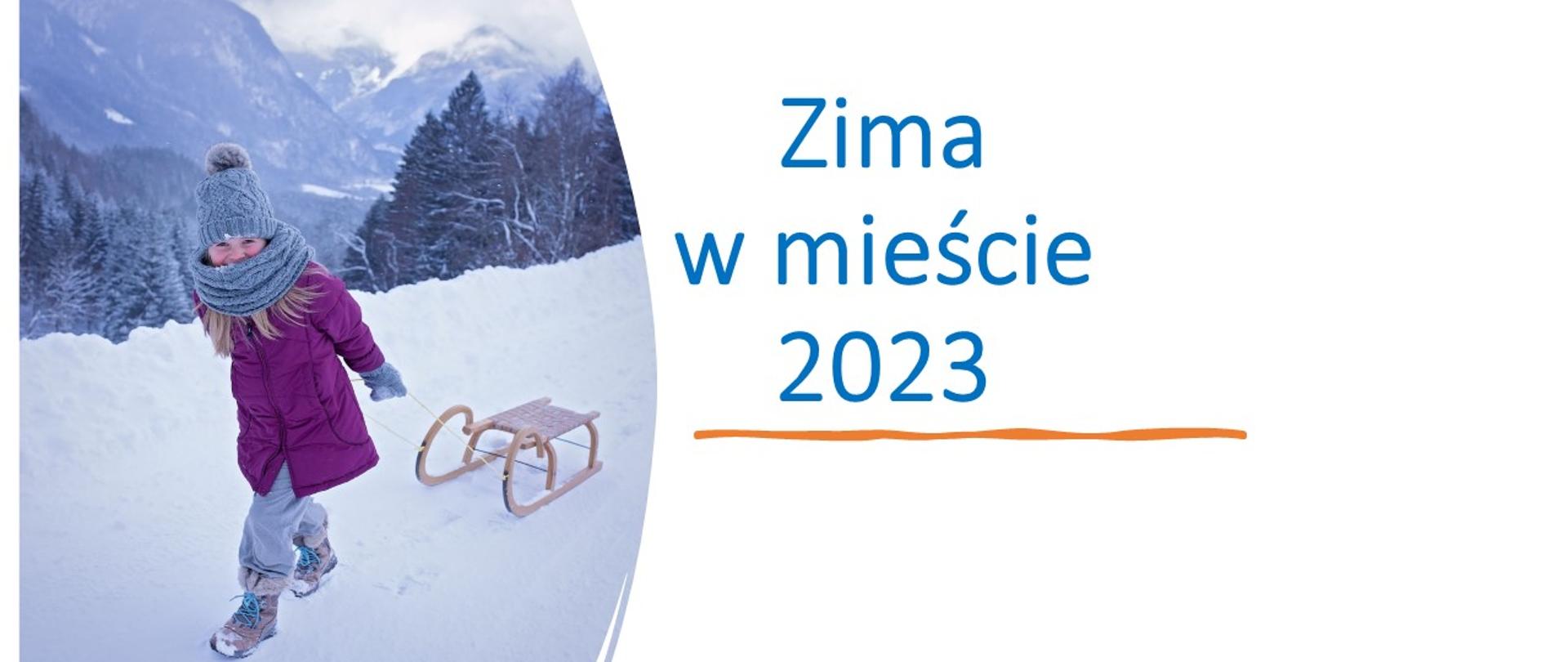 zima w mieście